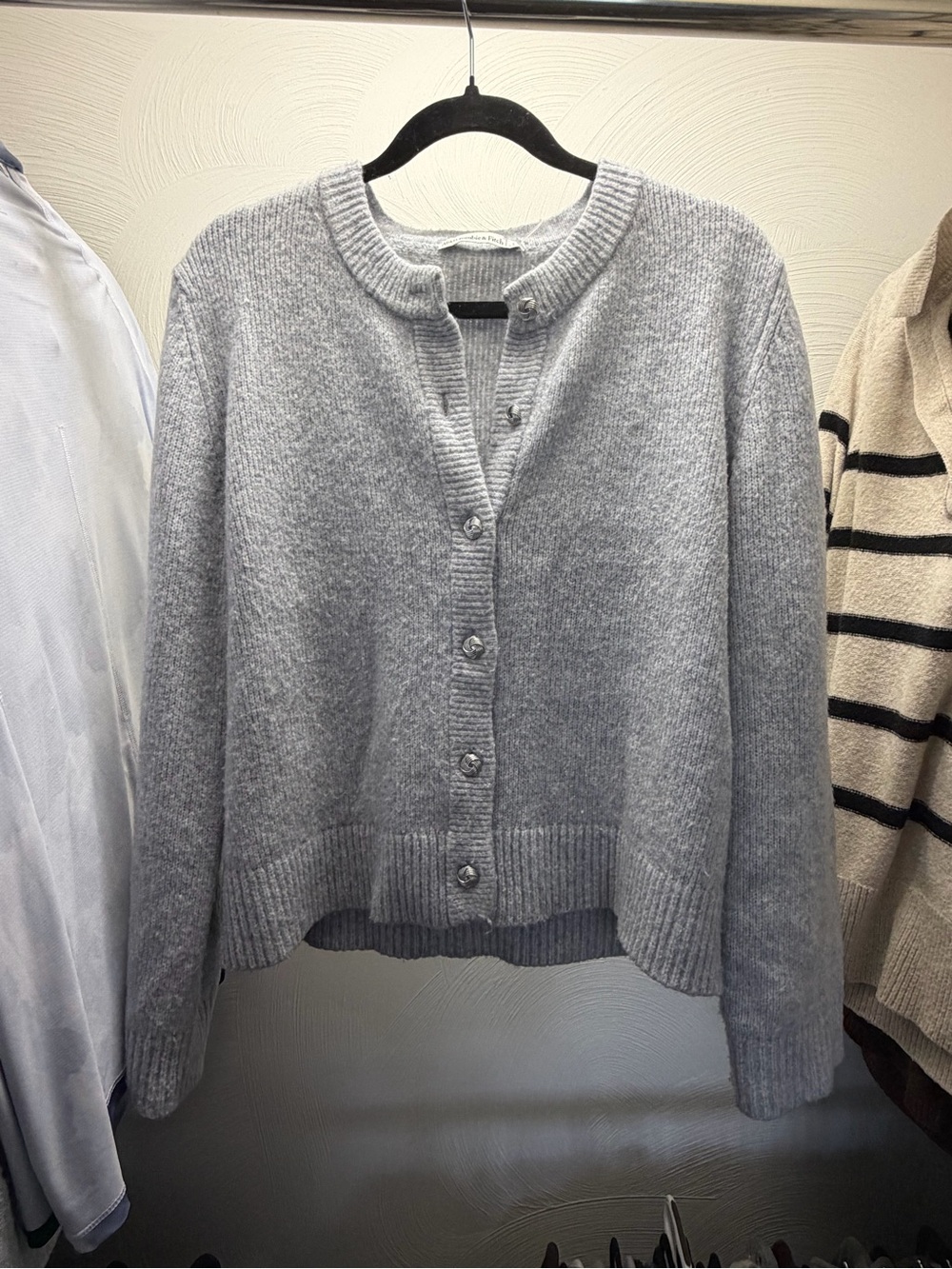 Abercrombie Gray Cardigan